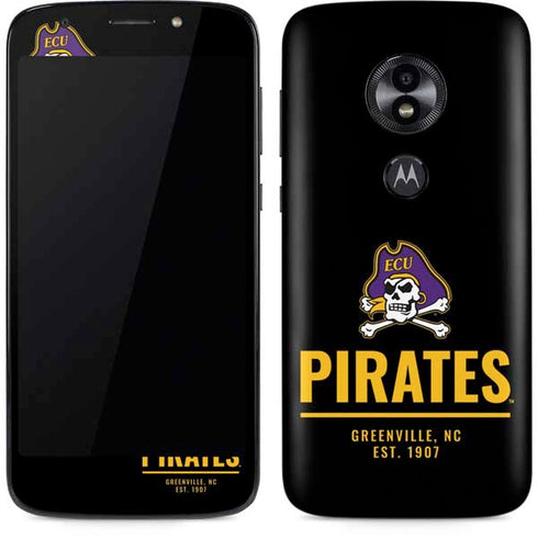 East Carolina University Pirates Greenville NC Moto E5 Play Skin