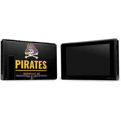 East Carolina University Pirates Greenville NC Nintendo Switch Bundle Skin