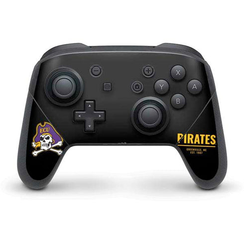East Carolina University Pirates Greenville NC Nintendo Switch Pro Controller Skin