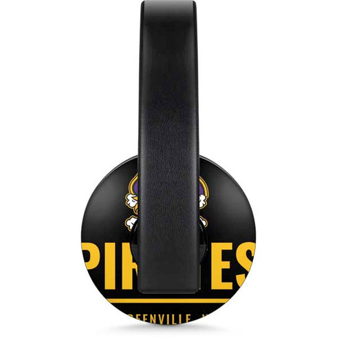 East Carolina University Pirates Greenville NC PlayStation 4 Gold Wireless Headset Skin