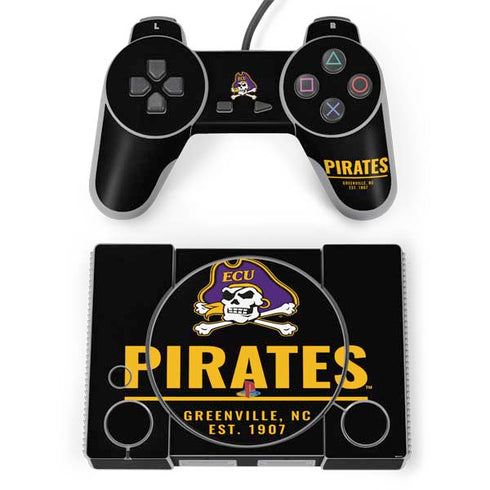 East Carolina University Pirates Greenville NC PlayStation Classic Bundle Skin