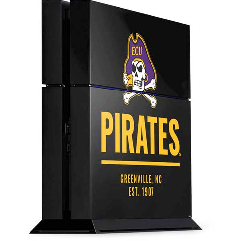 East Carolina University Pirates Greenville NC PS4 Console Skin