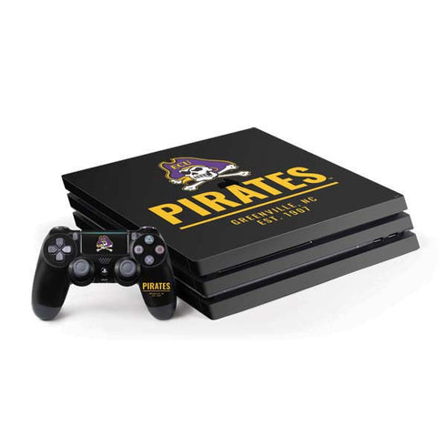 East Carolina University Pirates Greenville NC PS4 Pro Bundle Skin