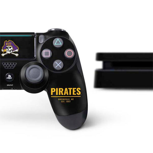 East Carolina University Pirates Greenville NC PS4 Slim Bundle Skin