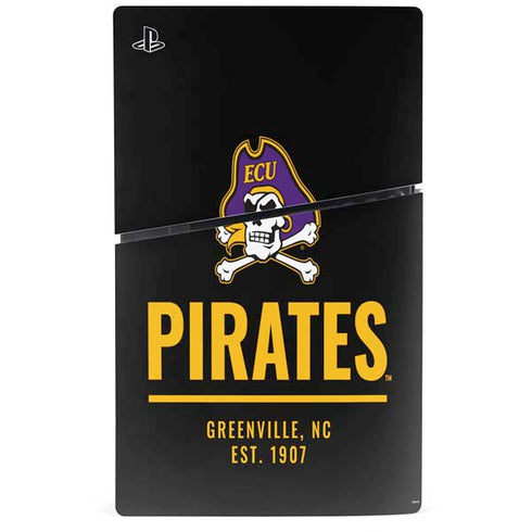 East Carolina University Pirates Greenville NC PS5 Slim Digital Edition Bundle Skin