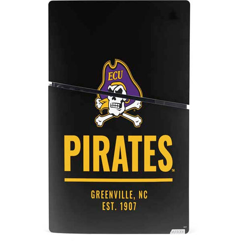 East Carolina University Pirates Greenville NC PS5 Slim Digital Edition Bundle Skin