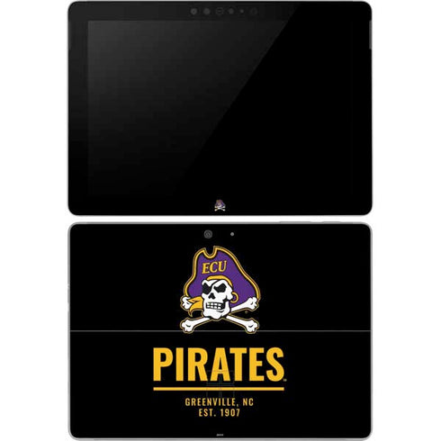 East Carolina University Pirates Greenville NC Surface Go Skin