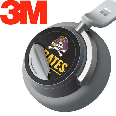 East Carolina University Pirates Greenville NC Surface Headphones Skin