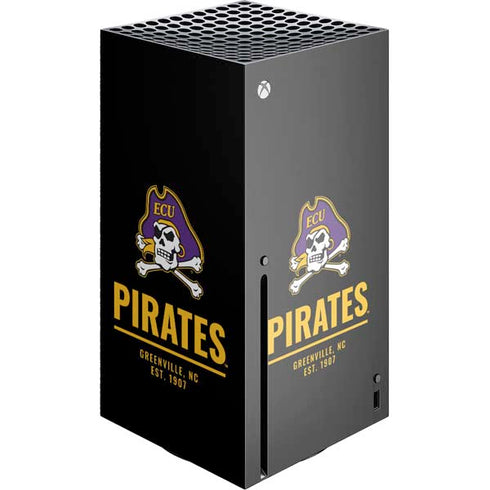 East Carolina University Pirates Greenville NC Xbox Series X Console Skin