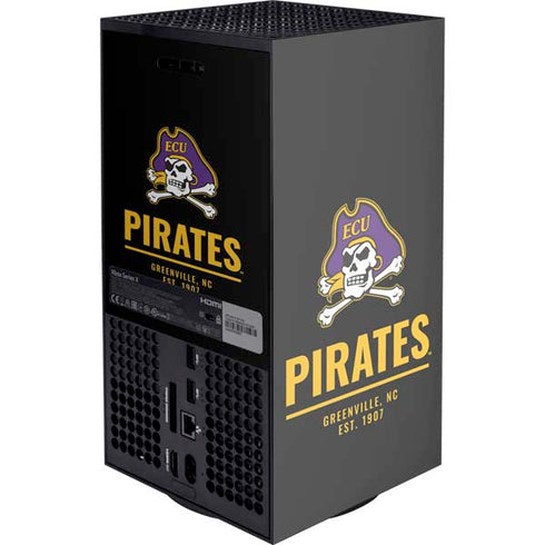 East Carolina University Pirates Greenville NC Xbox Series X Console Skin