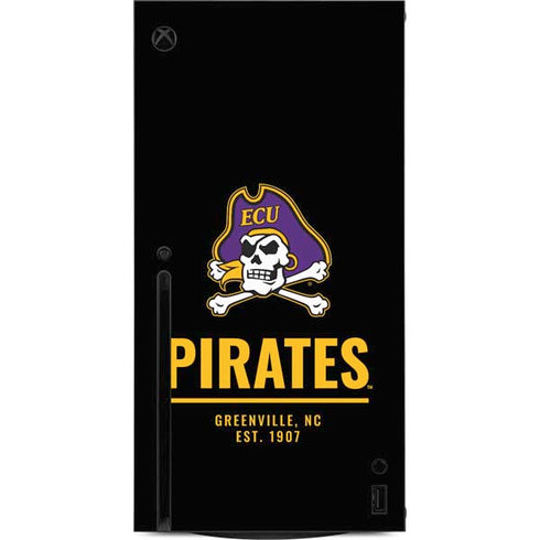 East Carolina University Pirates Greenville NC Xbox Series X Console Skin