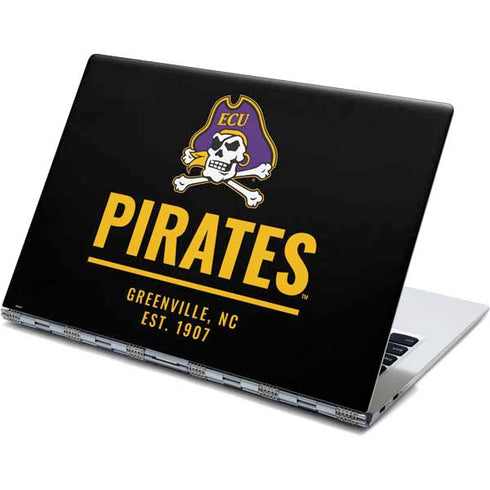 East Carolina University Pirates Greenville NC Yoga 910 2-in-1 14in Touch-Screen Skin