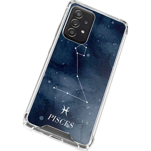 Pisces Constellation Galaxy A52 5G Clear Case