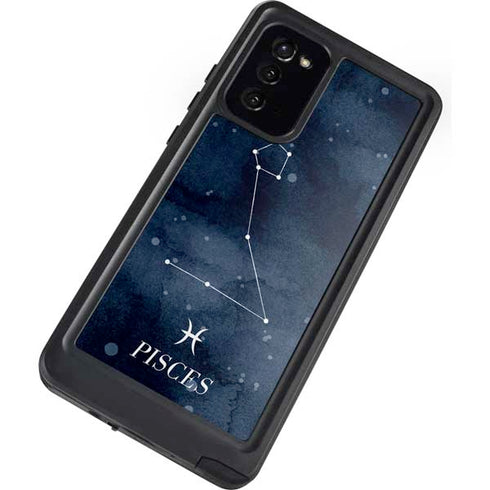 Pisces Constellation Galaxy Note20 5G Waterproof Case