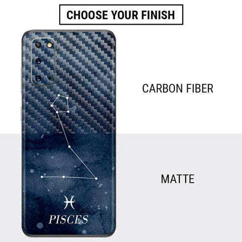 Pisces Constellation Galaxy S20 Skin