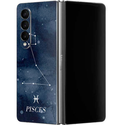 Pisces Constellation Galaxy Z Fold4 5G Skin