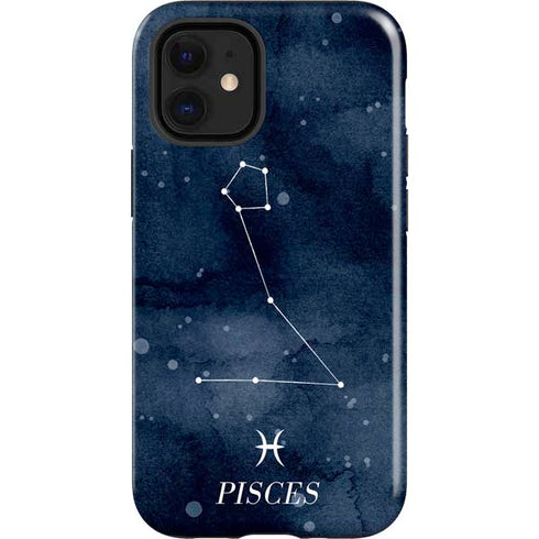 Pisces Constellation iPhone 12 Mini Impact Case