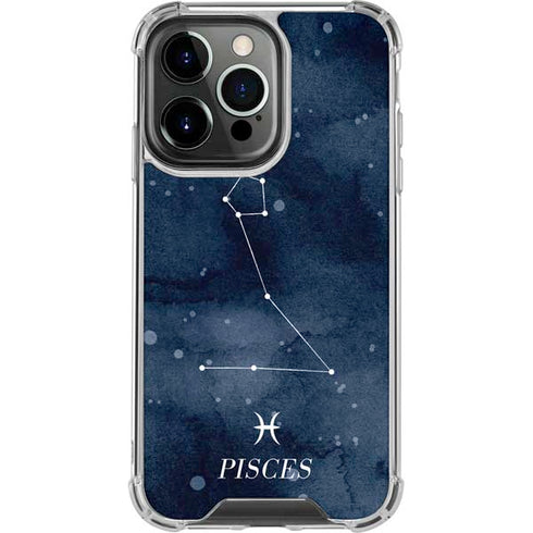 Pisces Constellation iPhone 13 Pro Clear Case