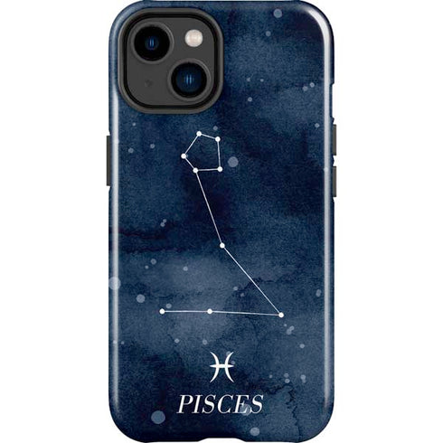 Pisces Constellation iPhone 15 Plus Impact Case