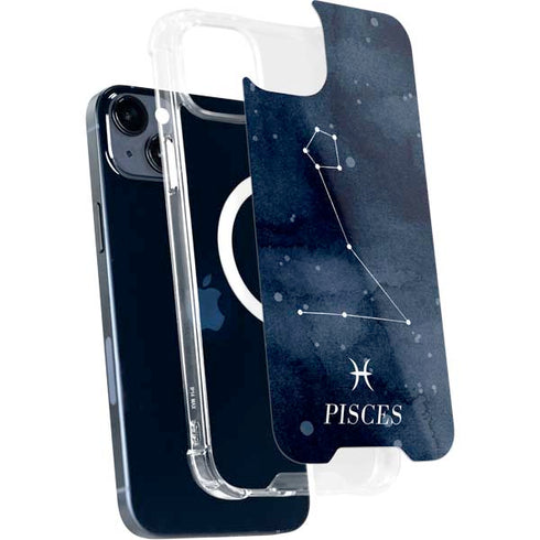 Pisces Constellation iPhone 15 Plus MagSafe Case