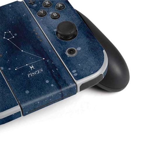 Pisces Constellation Nintendo Switch OLED (2021) Skin