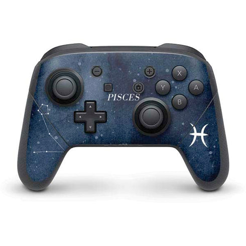 Pisces Constellation Nintendo Switch Pro Controller Skin