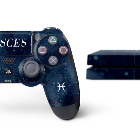 Pisces Constellation PS4 Console and Controller Bundle Skin