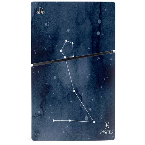 Pisces Constellation PS5 Slim Digital Edition Bundle Skin