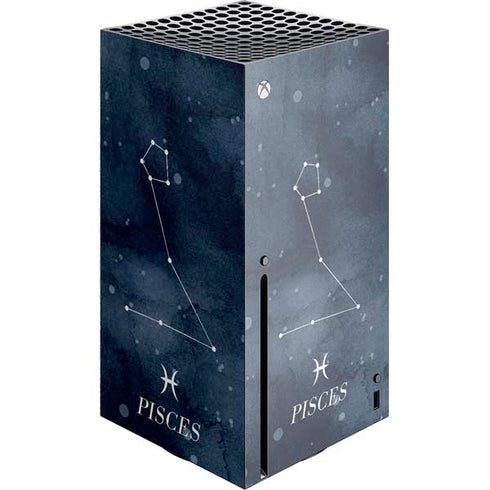 Pisces Constellation Xbox Series X Console Skin