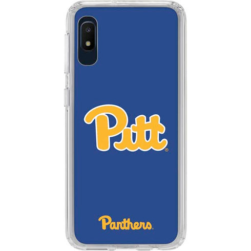 University of Pittsburgh Pitt Panthers Galaxy A10e Clear Case