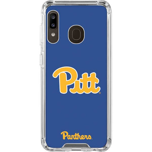 University of Pittsburgh Pitt Panthers Galaxy A30 Clear Case