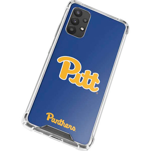 University of Pittsburgh Pitt Panthers Galaxy A32 5G Clear Case