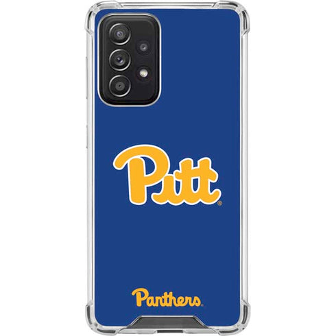 University of Pittsburgh Pitt Panthers Galaxy A52 5G Clear Case