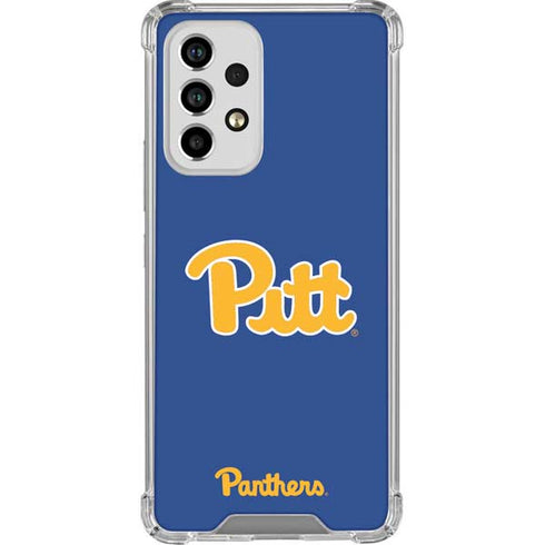 University of Pittsburgh Pitt Panthers Galaxy A53 5G Clear Case