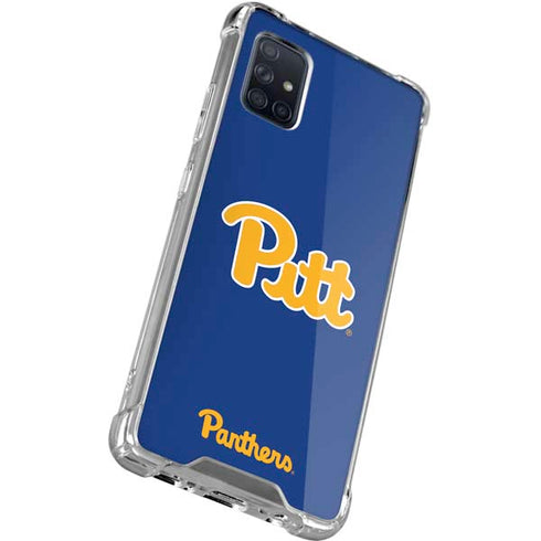 University of Pittsburgh Pitt Panthers Galaxy A71 5G Clear Case