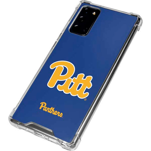 University of Pittsburgh Pitt Panthers Galaxy Note20 5G Clear Case