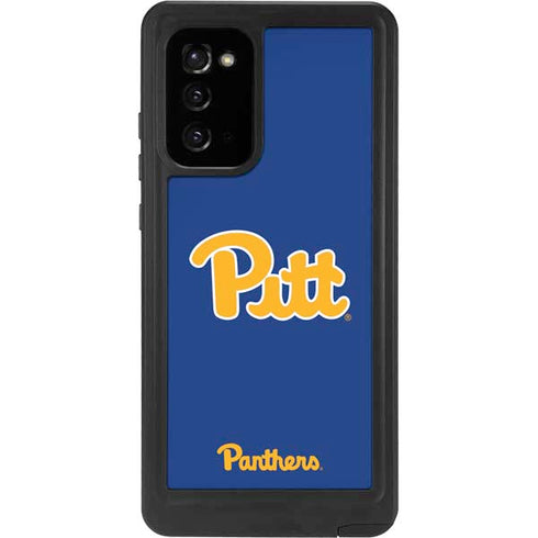 University of Pittsburgh Pitt Panthers Galaxy Note20 5G Waterproof Case