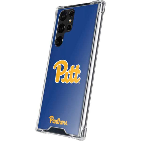 University of Pittsburgh Pitt Panthers Galaxy S22 Ultra Clear Case