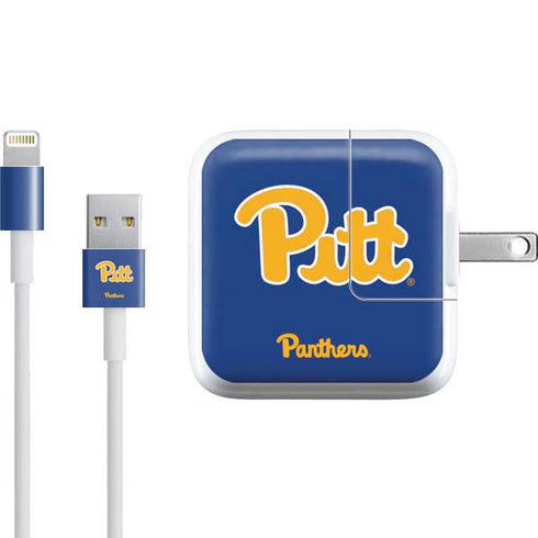 University of Pittsburgh Pitt Panthers iPad Charger (10W USB) Skin