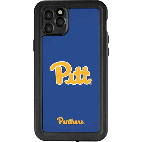 University of Pittsburgh Pitt Panthers iPhone 11 Pro Max Waterproof Case