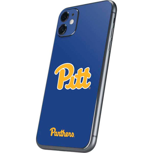 University of Pittsburgh Pitt Panthers iPhone 11 Skin