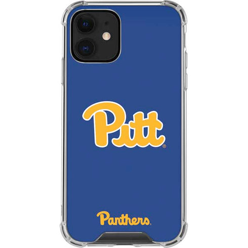 University of Pittsburgh Pitt Panthers iPhone 12 Clear Case