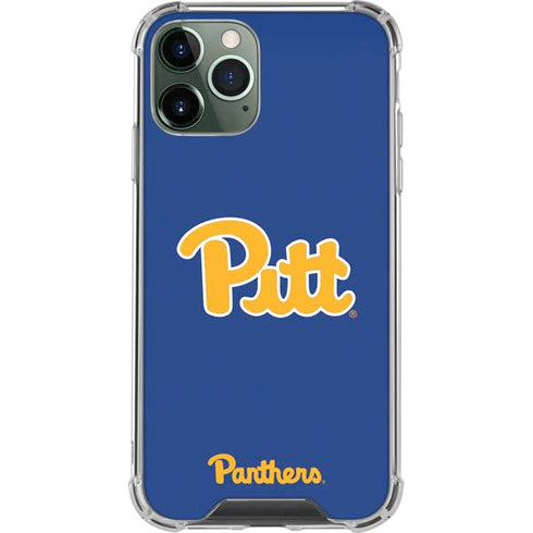 University of Pittsburgh Pitt Panthers iPhone 12 Pro Clear Case