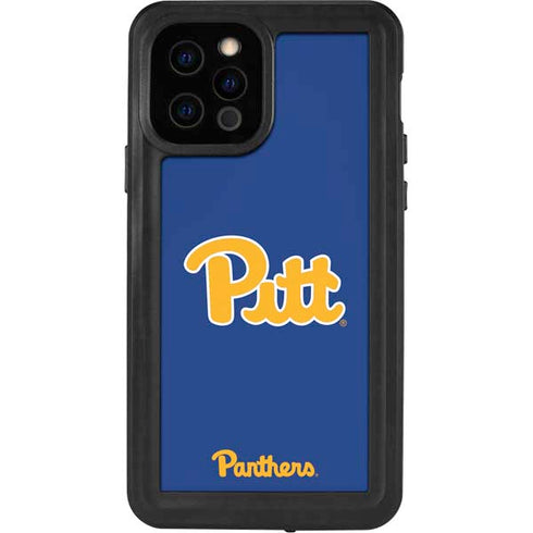 University of Pittsburgh Pitt Panthers iPhone 12 Pro Waterproof Case