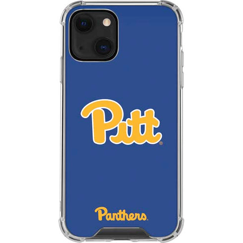 University of Pittsburgh Pitt Panthers iPhone 13 Mini Clear Case