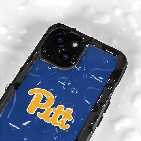 University of Pittsburgh Pitt Panthers iPhone 13 Mini Waterproof Case