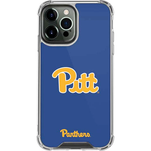 University of Pittsburgh Pitt Panthers iPhone 13 Pro Max Clear Case