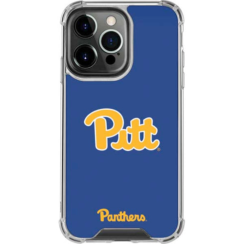 University of Pittsburgh Pitt Panthers iPhone 14 Pro Clear Case