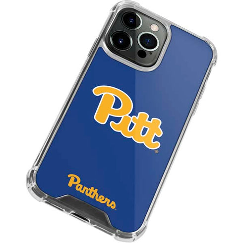 University of Pittsburgh Pitt Panthers iPhone 15 Pro Max Clear Case