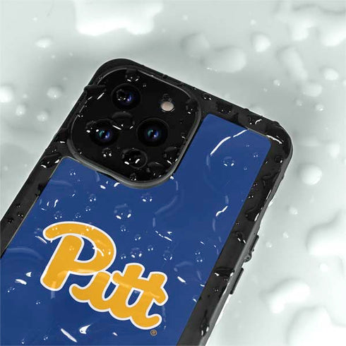 University of Pittsburgh Pitt Panthers iPhone 14 Pro Max Waterproof Case